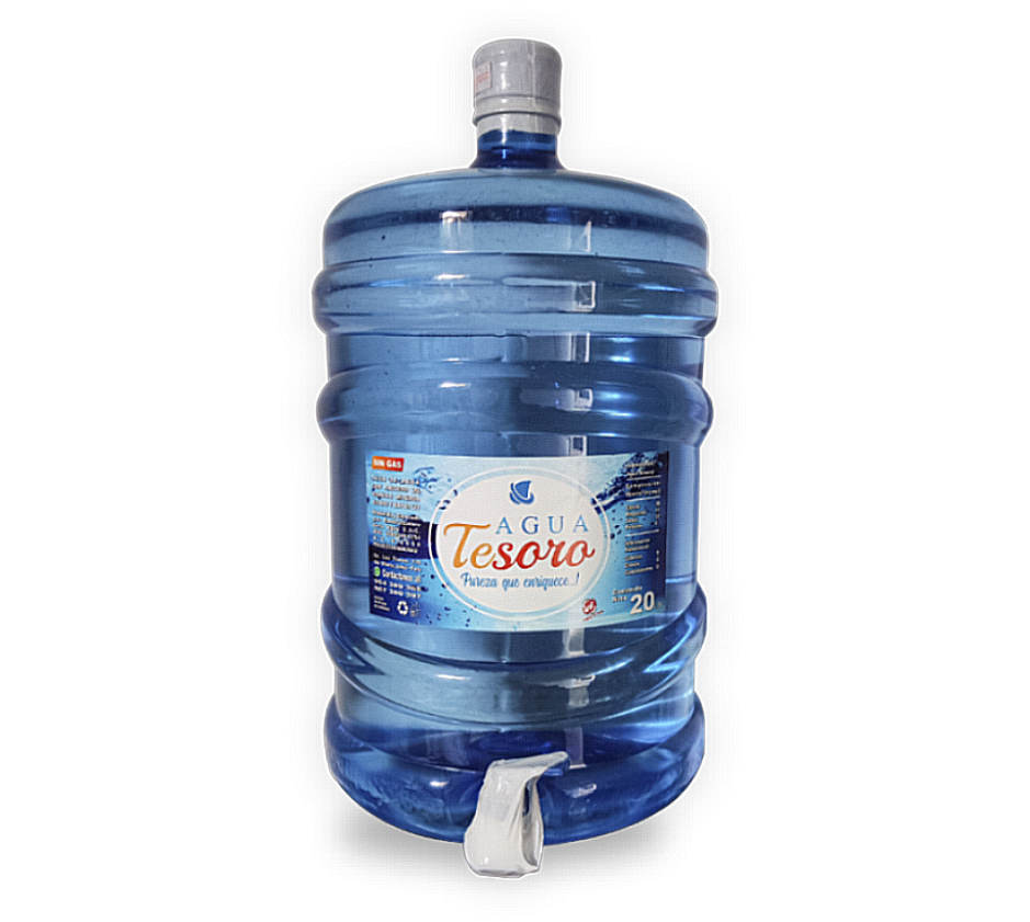 Bidón Azul + Agua de 20L